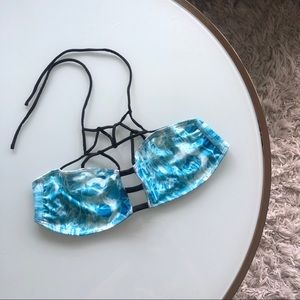 Pool Print Bikini Top 🌊